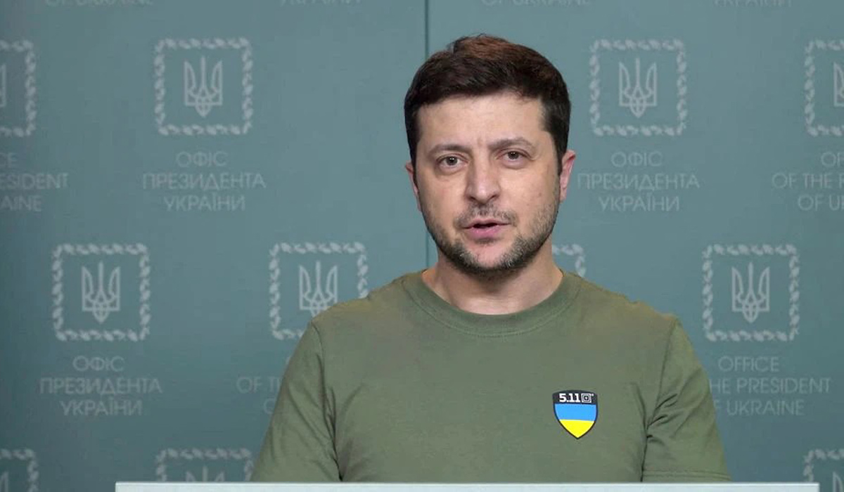 Ukrainian President Volodymyr Zelenskiy